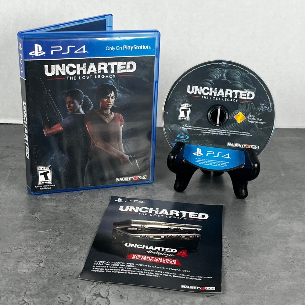 Uncharted The Lost Legacy PS4 Sony PlayStation 4 Naughty‎ Dog Action Adventure